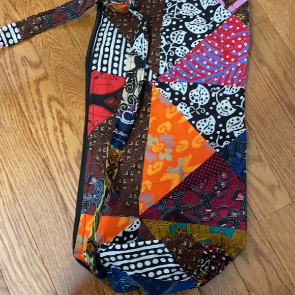 Handmade yoga mat bag - Picture 5 of 5